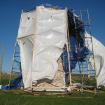 Site work at Borden-Carleton, Prince Edward Island