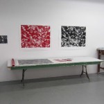studio view w screen prints